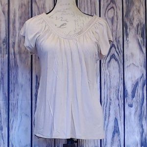 Loft Cream Color Top